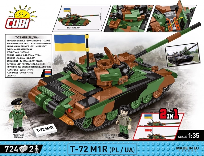 T-72 M1R Armed Forces Building Set