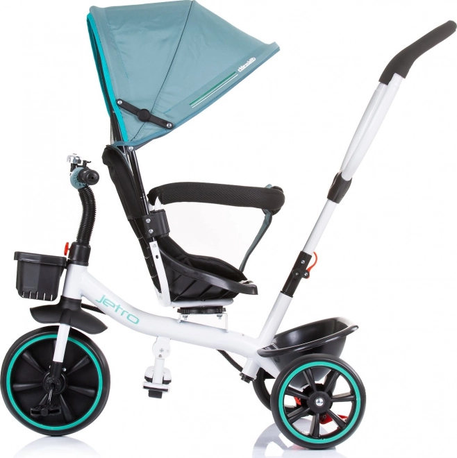 Chipolino Tricycle with Canopy Jetro 2 in 1 Aloe