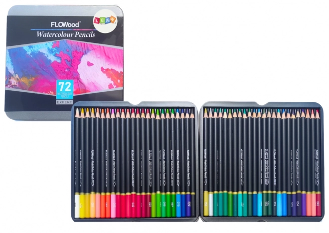 Water-Soluble Colored Pencil Set 72 Colors