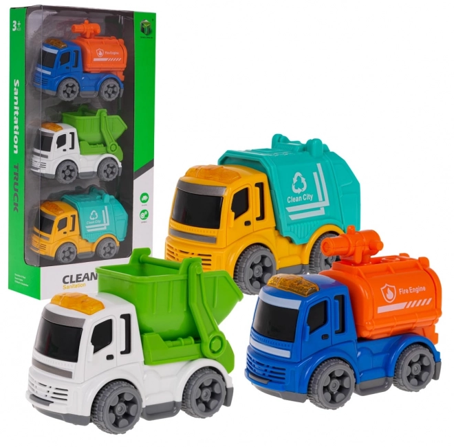 city vehicles toy set