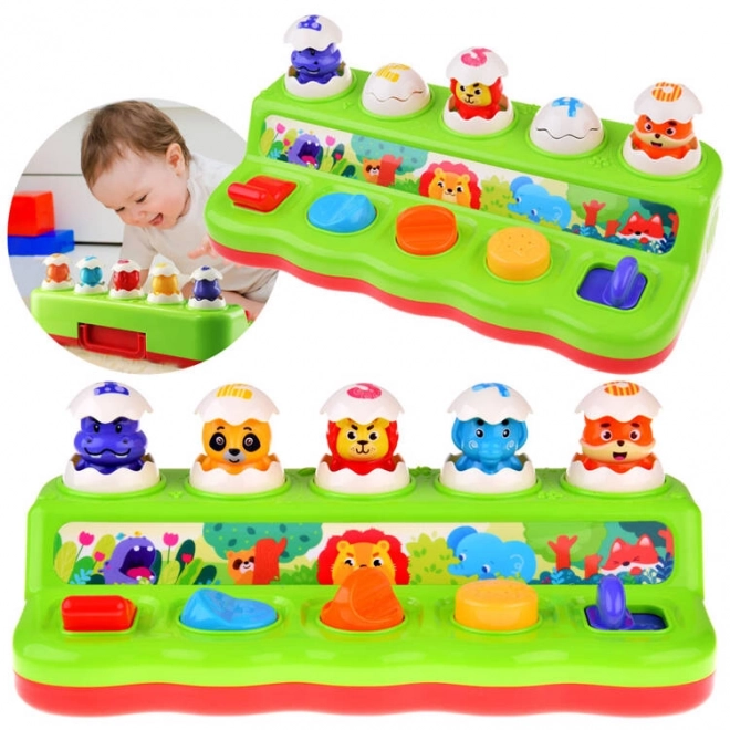 Pop-up Animal Interactive Toy