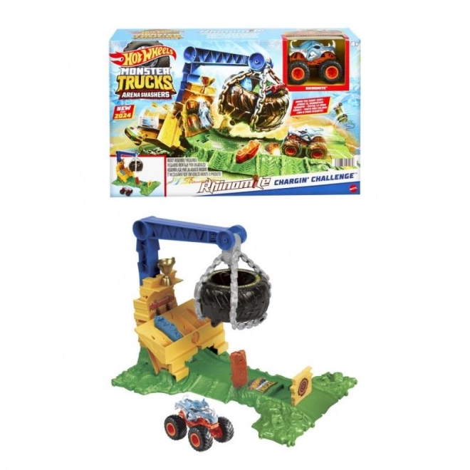 Hot Wheels Monster Trucks Arena Challenge Playset