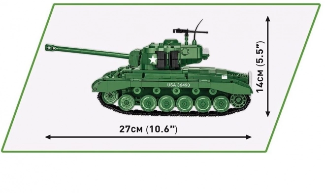 Cobi 2564 American M26 Pershing Tank Model