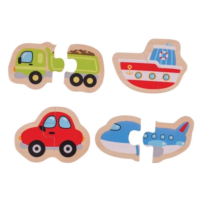 Easy Wooden Puzzle by Bigjigs Toys