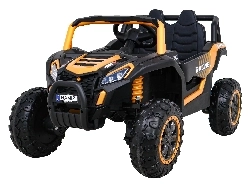 Buggy UTV 2000M samochód wyścigowy z baterią + dźwięki MP3, światła + pilot + start wolny – Złoty