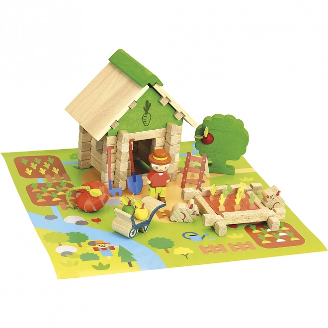 Jeujura Wooden Construction Set Gardener's Delight