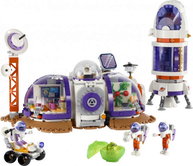 Mars Base and Rocket Building Set