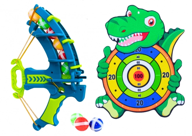 Dragon Target with Velcro Balls and Bow Pistol Set