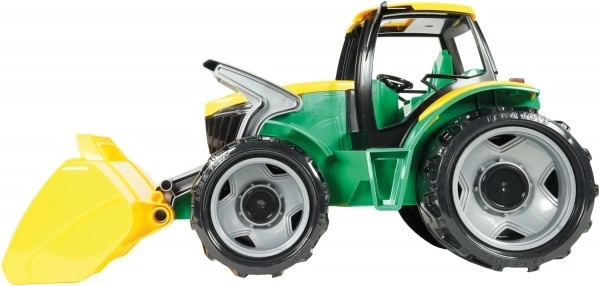 Green and Yellow Tractor with Scoop