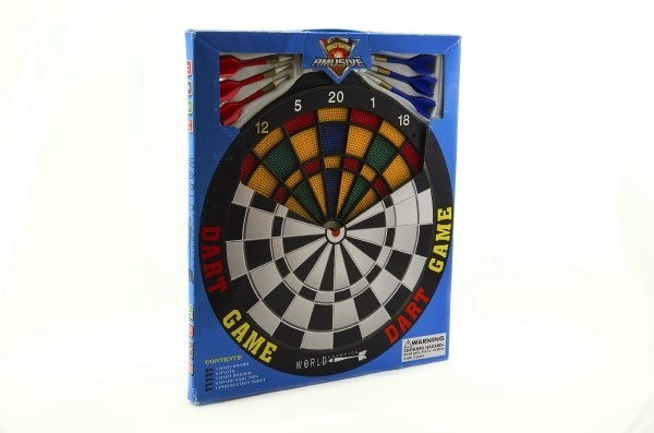 Dartboard 40cm with 6 Dart Set