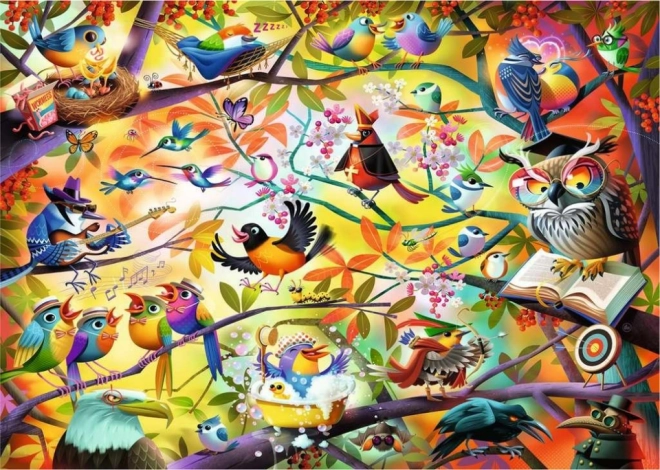 Ravensburger Busy Birds 1000 Piece Puzzle