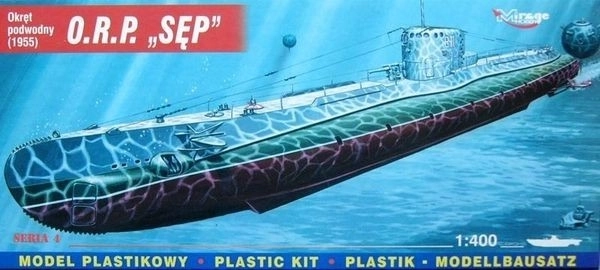 O.R.P. Sęp Submarine Model Kit