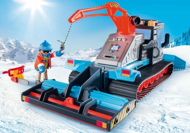 Snow Groomer Figurine Set