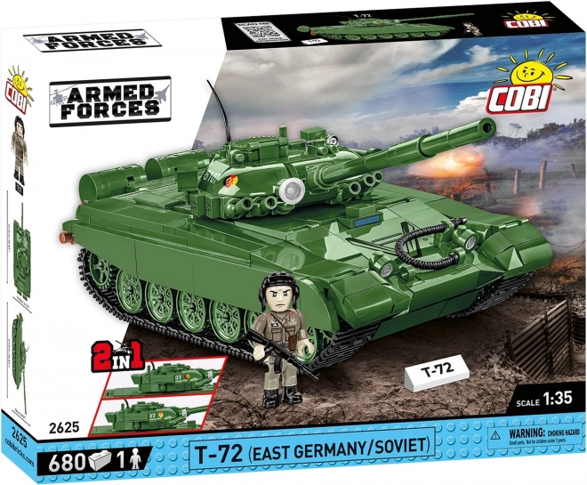 Armed Forces T-72 Tank Building Set