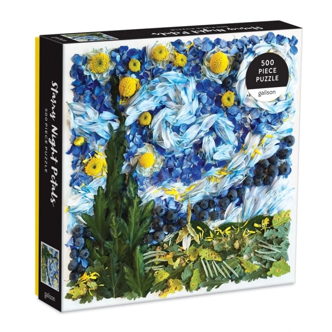 Starry Night Petals Puzzle 500 Pieces