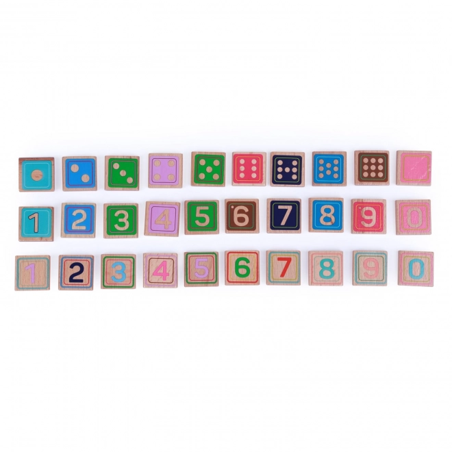 Learning to Count - Wooden Educational Set with 135 Pieces