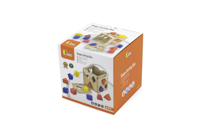 Wooden Shape Sorting Cube