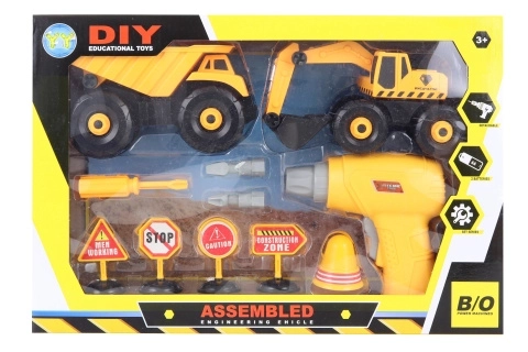 Screw Assembly Construction Vehicle Set