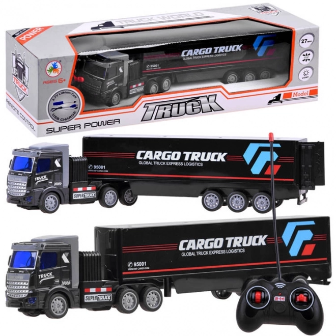 Remote Control Truck with Trailer 27 MHz