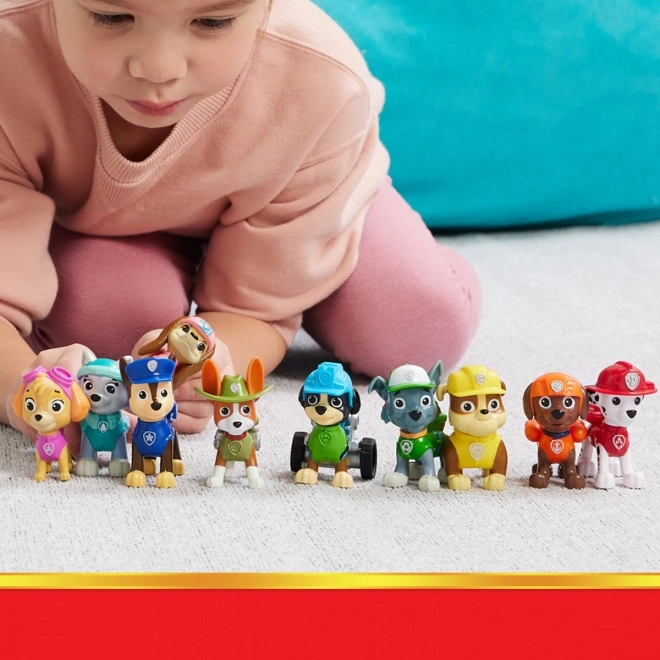 Ensemble de figurines Paw Patrol - Tous les chiots à bord