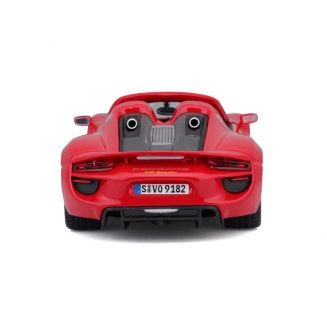 Die-cast Model Car Porsche 918 Spyder by Bburago