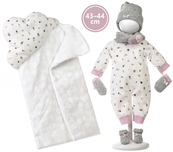 Llorens New Born Baby Doll Outfit Set