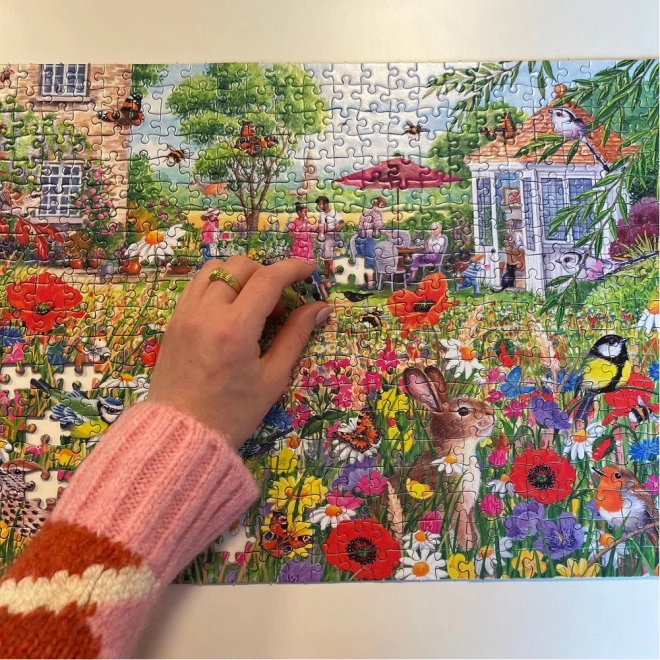 Gibsons wildflower garden puzzle 500 pieces