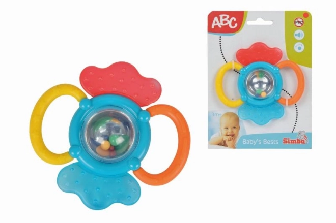 Rattle and Teether in One, 12cm