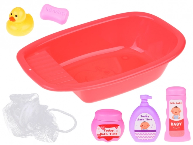 Interactive Doll Bath Set with Accessories