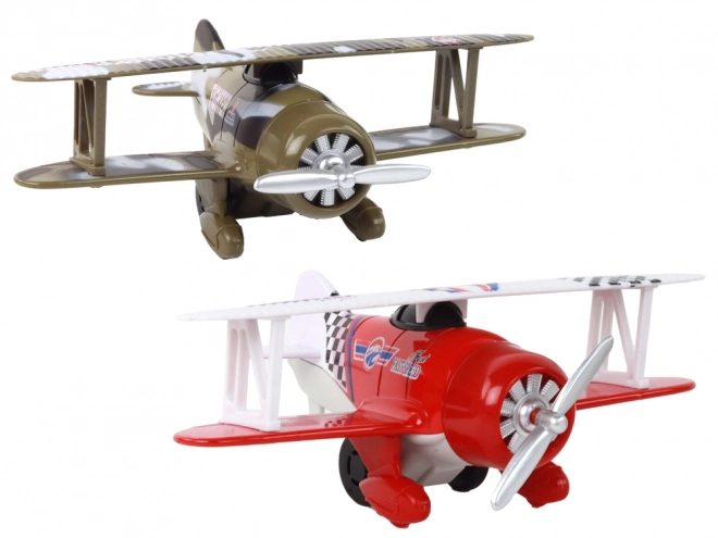 Colorful Aluminum Propeller Plane Set