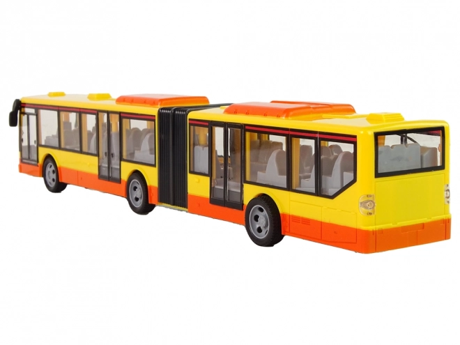 Remote Control Orange Articulated City Bus