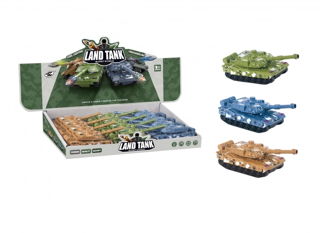 Toy Tank with Friction Power