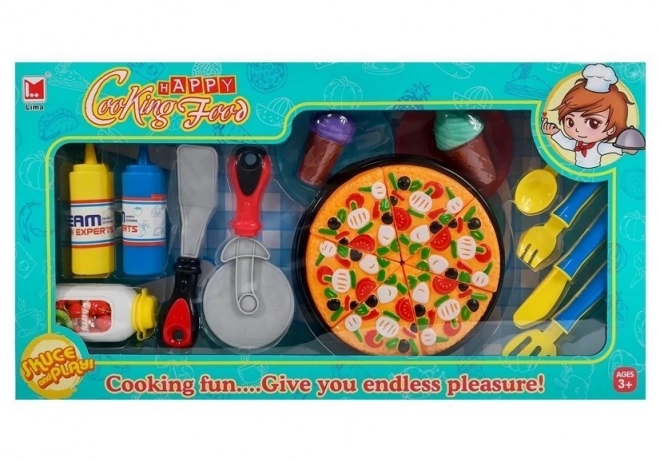 Fast Food Pizza & Ice Cream Play Set