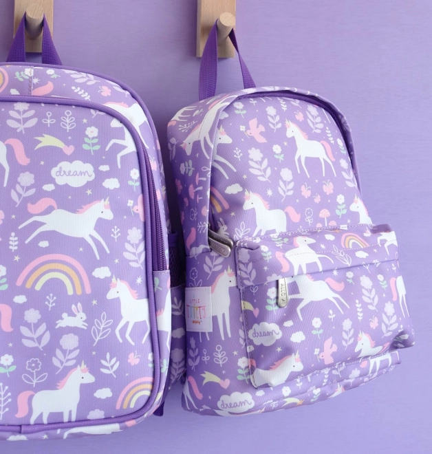 A Little Lovely Company - Unicorn and Rainbow Kids Backpack