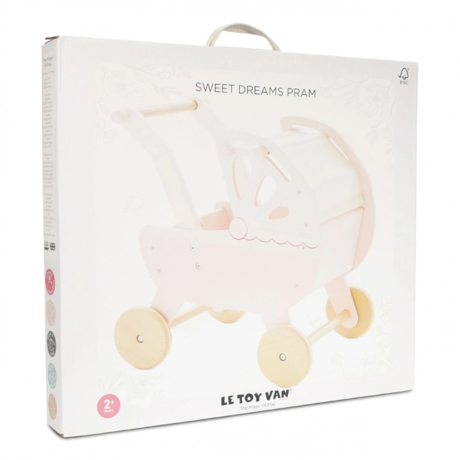 Le Toy Van Sweet Dreams Doll Pram