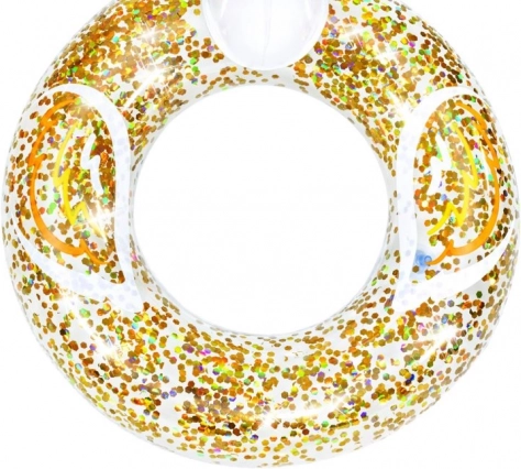 Sparkling effect with glitter
