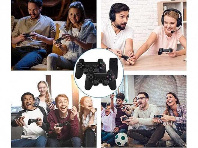 Retro Gaming Console HDMI Set with Over 20,000 Games and 2 Wireless Controllers