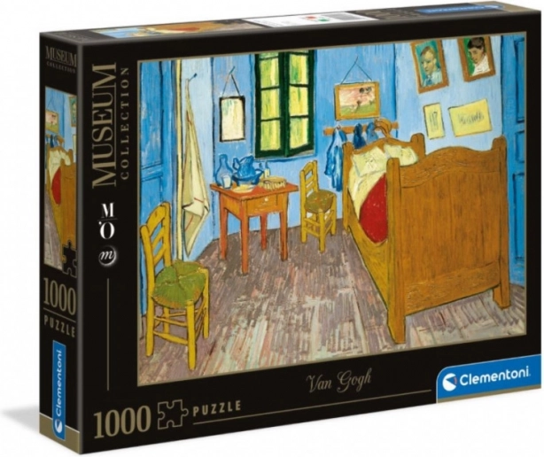 1000 darabos Museum puzzle – Hálószoba Arles-ban Vincent van Goghtól (Clementoni)