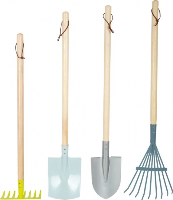 Gardening Tools Set in Pastel Colors