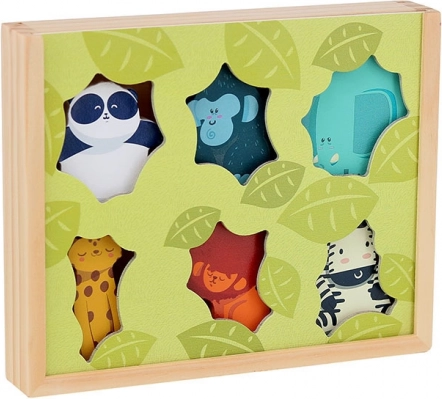 Vilac Wooden Jungle Figures