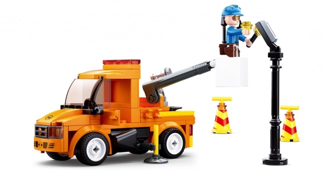 Sluban Town Repair Vehicle Building Set