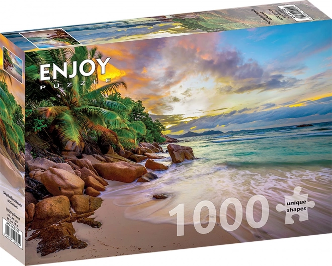 Enjoy Puzzle Sunset Beaches Seychelles