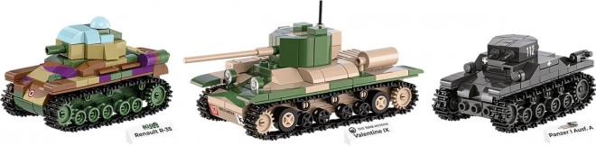 Historical World War II Tank Set