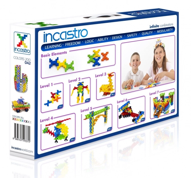 Building Blocks Set 200 Pieces