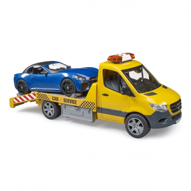 Tow Truck MB Sprinter with Sports Car