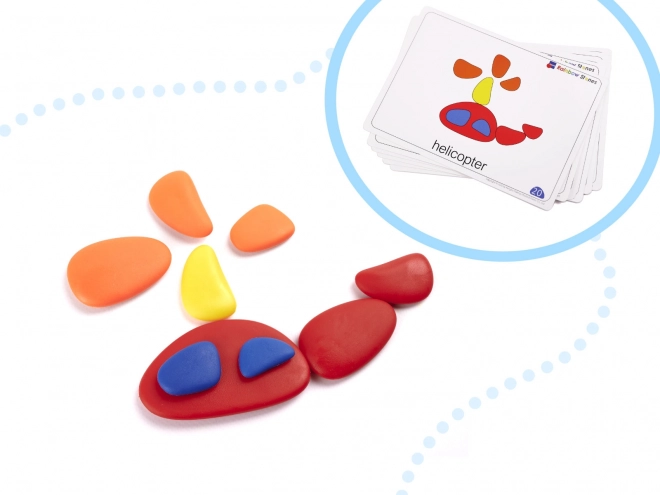 Creative Color Pebbles Montessori Set