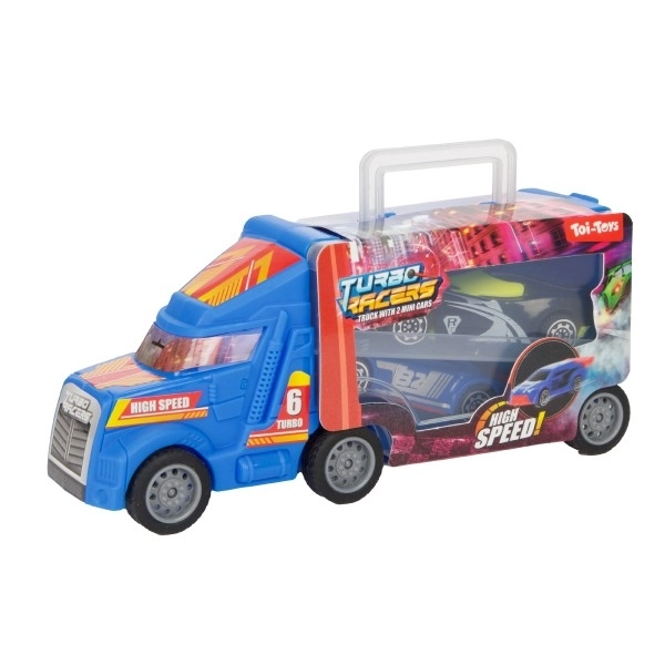 Race Car Transport Truck Set