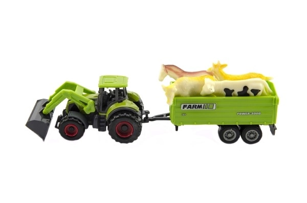 Farm Vehicles and Animals Playset