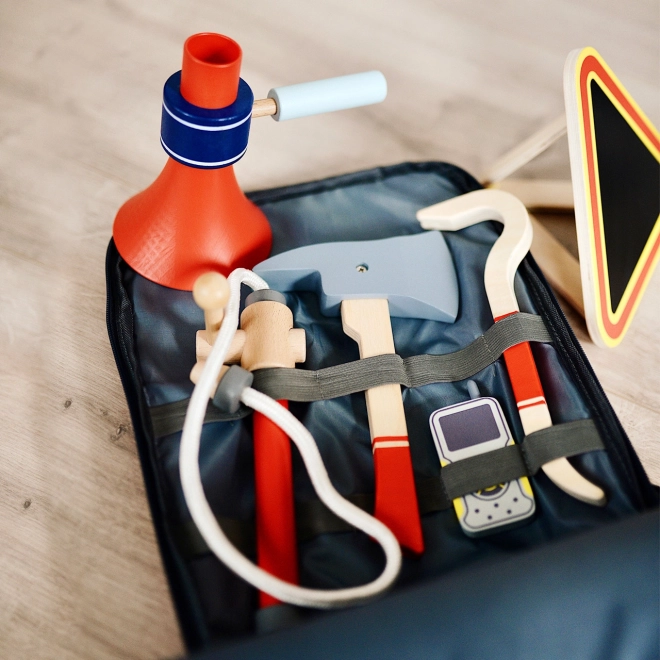 Small Foot Firefighter Backpack