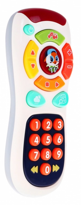 Interactive TV Remote with Large Buttons for Kids